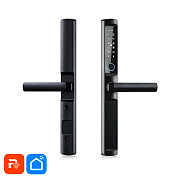 Дверной замок WIFI Ps-Link F2-TY с датчиком отпечатка пальца и защитой IP65 Черный